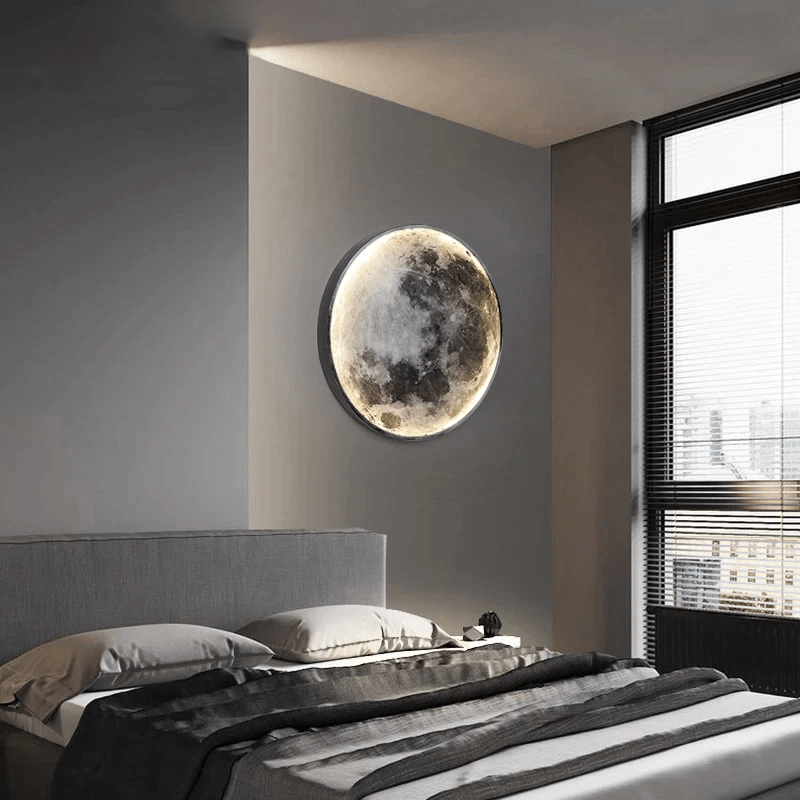 LED Moon Lamp with Remote Control Dimmable Lighting