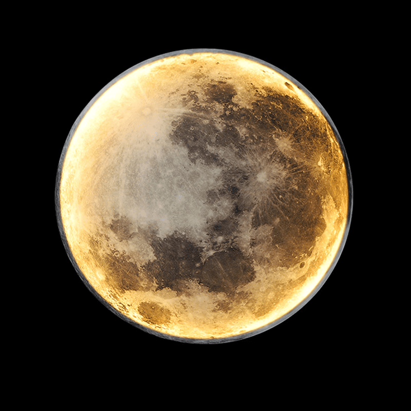 LED Moon Lamp with Remote Control Dimmable Lighting