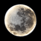 LED Moon Lamp with Remote Control Dimmable Lighting
