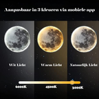 LED Moon Lamp with Remote Control Dimmable Lighting