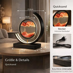 LED Sand Picture Table Lamp with Touch Sensor and USB Cable
