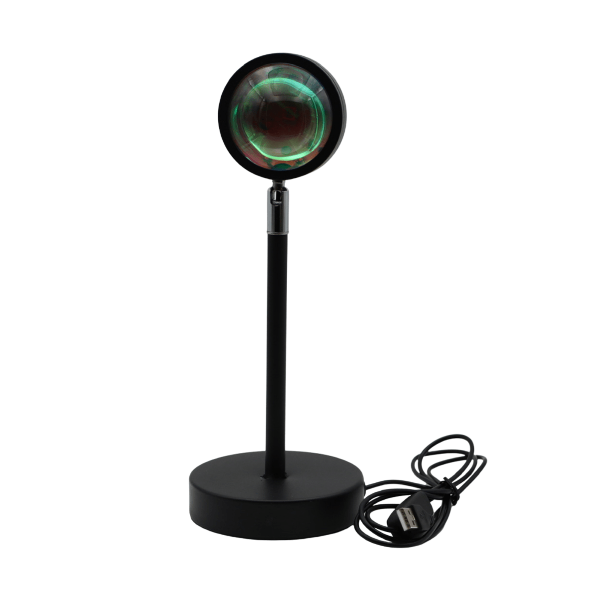 LED Sunset Lamp with Thirteen Light Modes and Rotating Head