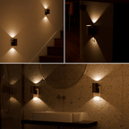 LED Wall Lamp with Plug In Connection and Two Working Modes