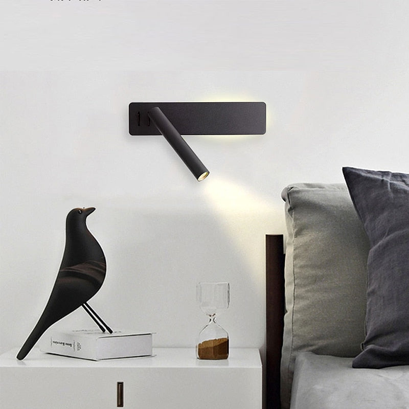 LED Wall Light with Rotatable Design Color Shades