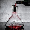 Lead Free Crystal Wine Decanter with Stainless Steel Filter