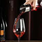 Lead Free Crystal Wine Decanter with Stainless Steel Filter