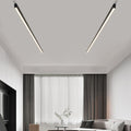 Linear Black LED Ceiling Light with Metal Acrylic Body