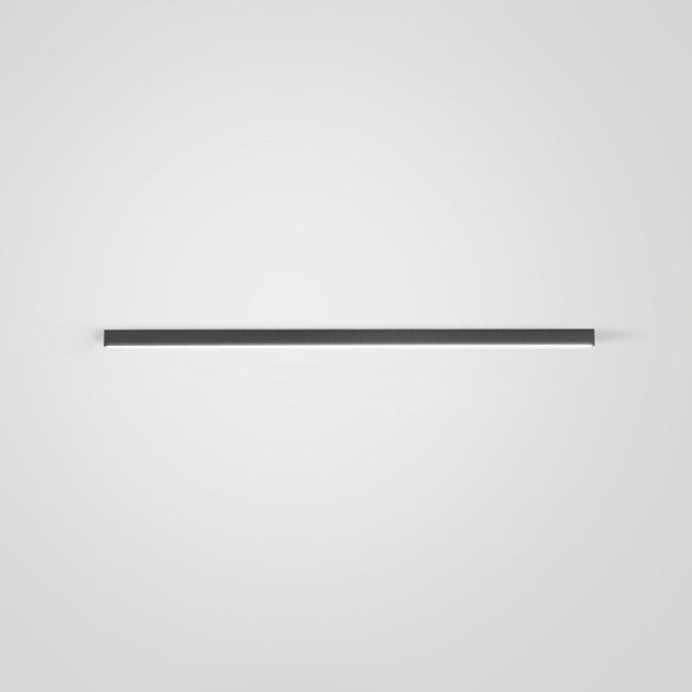 Linear Black LED Ceiling Light with Metal Acrylic Body
