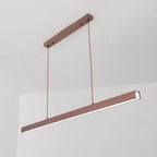 Linear LED Pendant Light with Metal Acrylic Shade