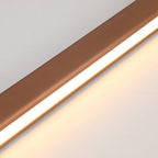 Linear LED Pendant Light with Metal Acrylic Shade