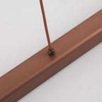 Linear LED Pendant Light with Metal Acrylic Shade