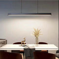 Linear LED Pendant Light with Metal Acrylic Shade