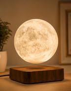 Magnetic Levitation Moon Lamp with Wireless Induction Glow