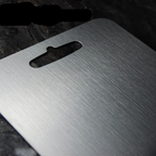 Medical Titanium Cutting Board with Rounded Edges