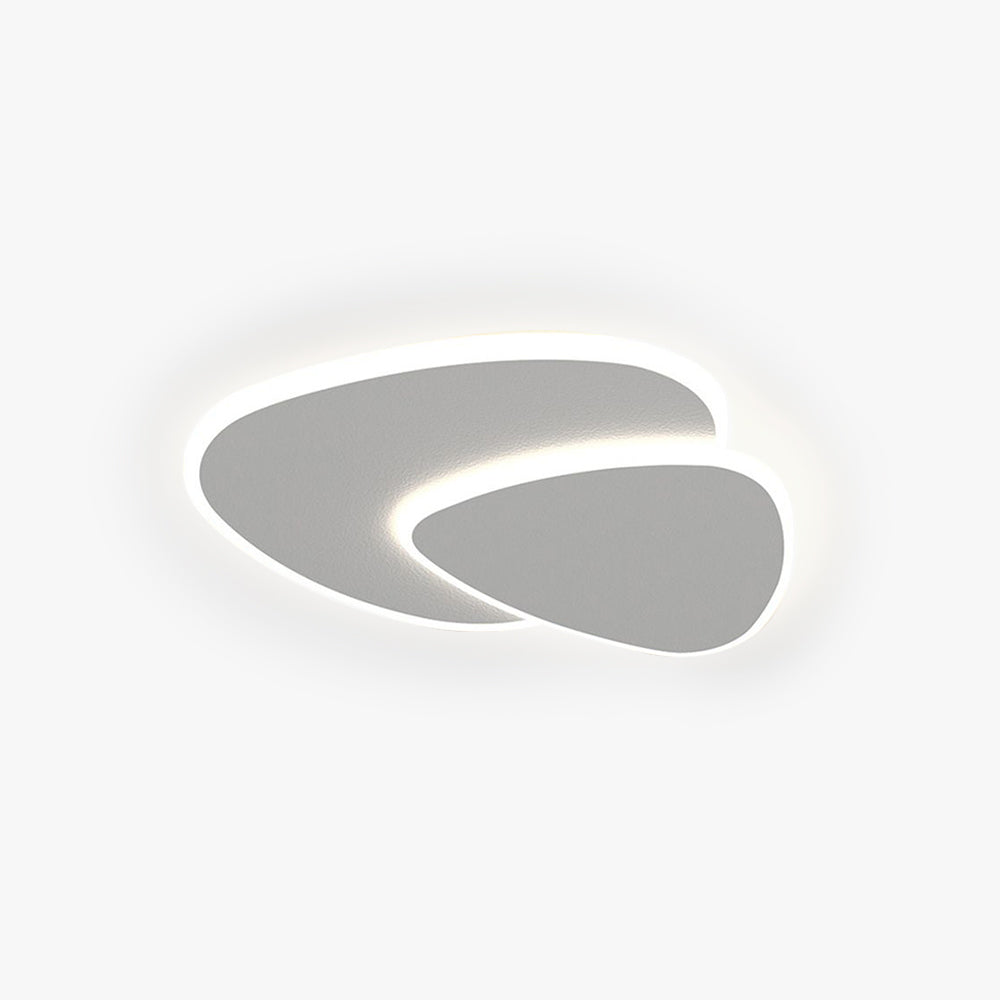 Metal Acrylic Ceiling Light with Switchable LED Colours