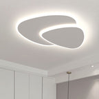 Metal Acrylic Ceiling Light with Switchable LED Colours