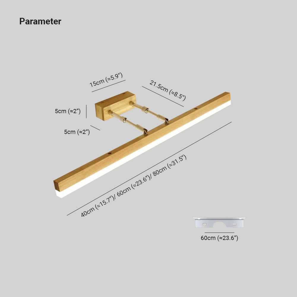 Metal Acrylic Indoor Wall Light with LED SMD Bulb Fixture