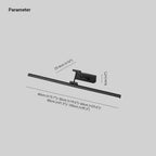 Metal Acrylic LED Wall Light with SMD Base and IP44 Rating