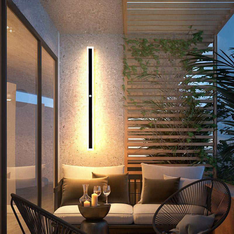 Metal Acrylic Outdoor Wall Light with SMD LED Base
