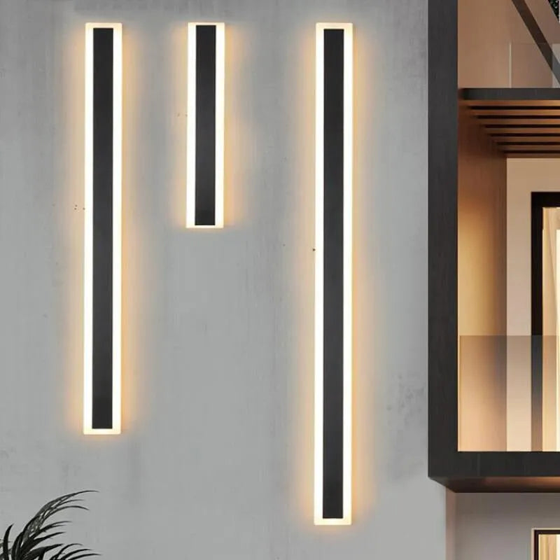 Metal Acrylic Outdoor Wall Light with SMD LED Base