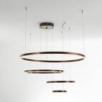 Metal Acrylic Ring Pendant Light with SMD LED and IP20 Rating
