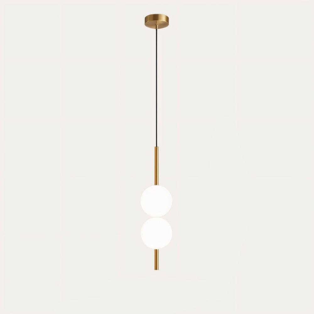 Metal Glass Pendant Lamp with LED Light Source