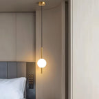 Metal Glass Pendant Lamp with LED Light Source