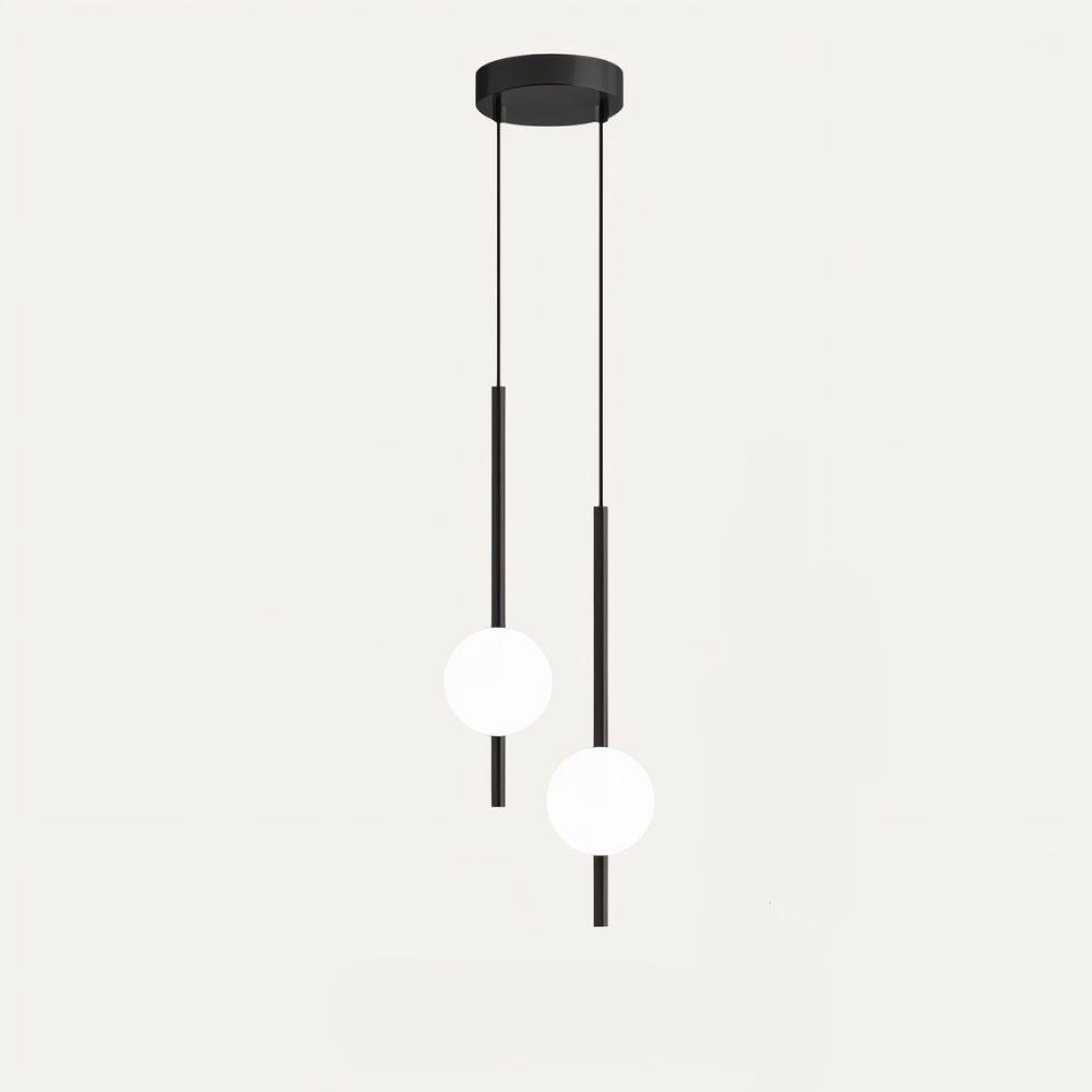 Metal Glass Pendant Lamp with LED Light Source
