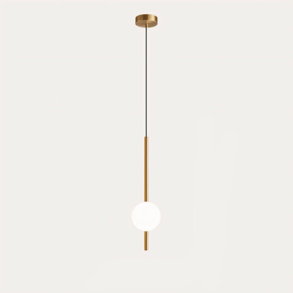 Metal Glass Pendant Lamp with LED Light Source