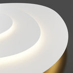 Metal LED Ceiling Light with SMD Base and Three Bulbs