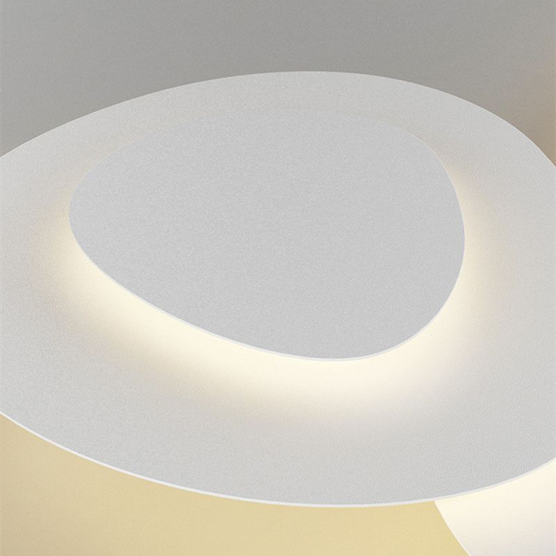 Metal LED Ceiling Light with SMD Base and Three Bulbs