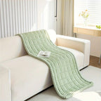 Microfiber Blend Flannel Pleated Sofa Cover Non Slip Washable