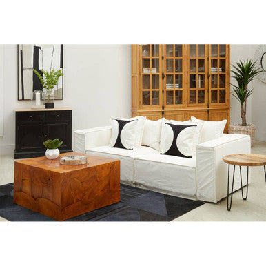 Monochrome Abstract Wall Art with Grey Tones and Frame