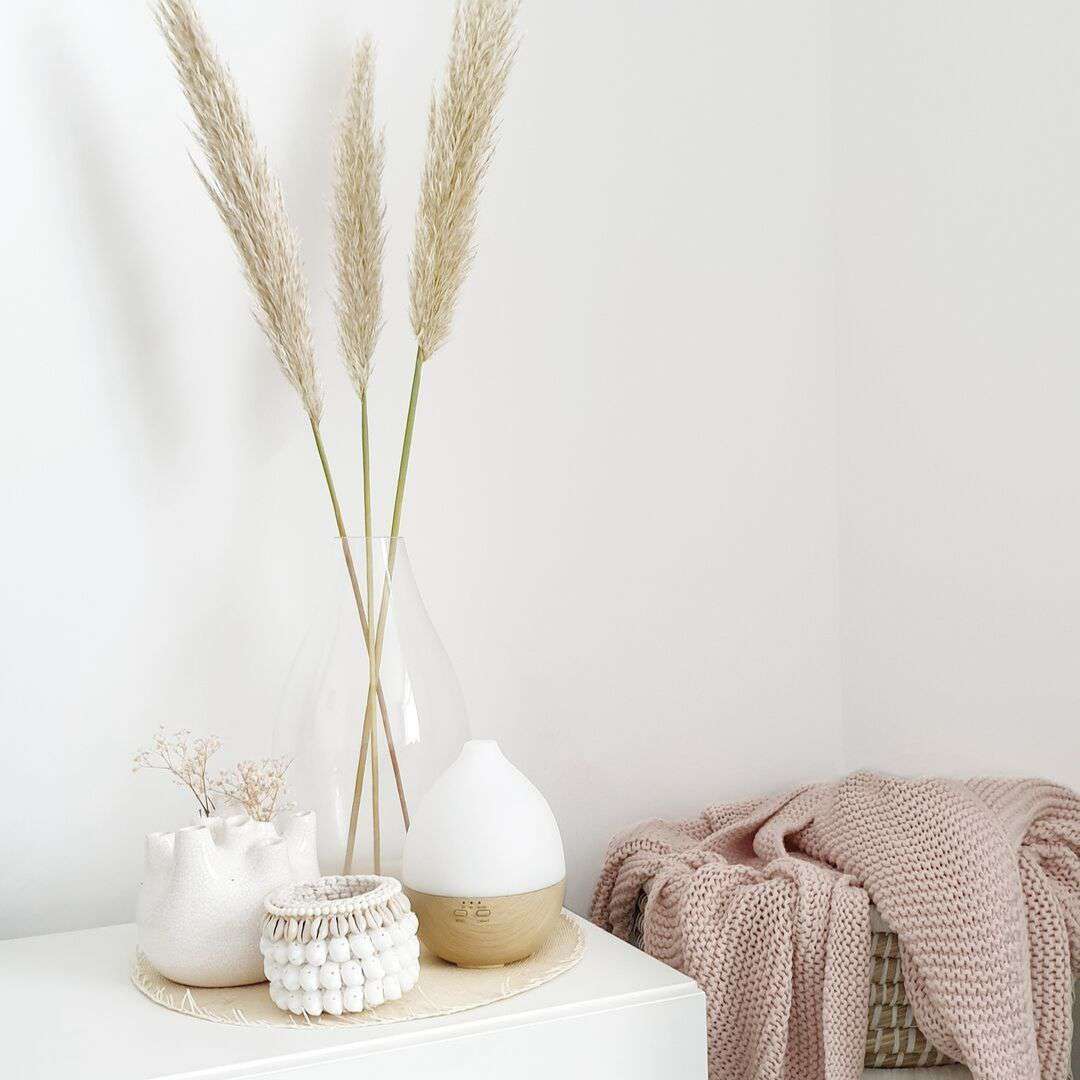 Wood Finish Aroma Diffuser Ultrasonic with LED Light