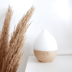 Wood Finish Aroma Diffuser Ultrasonic with LED Light