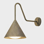 Outdoor Bell Wall Lights LED Hardwired IP54 Metal Acrylic