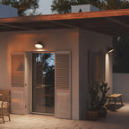 Outdoor Bell Wall Lights LED Hardwired IP54 Metal Acrylic