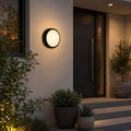 Outdoor Round LED Wall Light with IP65 Protection Rating