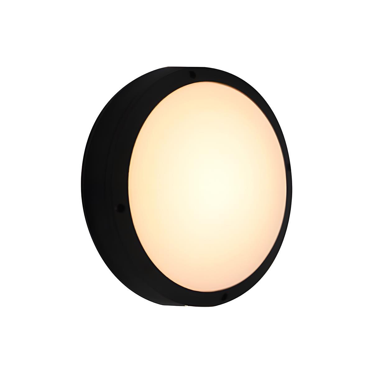 Outdoor Round LED Wall Light with IP65 Protection Rating