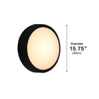 Outdoor Round LED Wall Light with IP65 Protection Rating