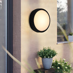 Outdoor Round LED Wall Light with IP65 Protection Rating