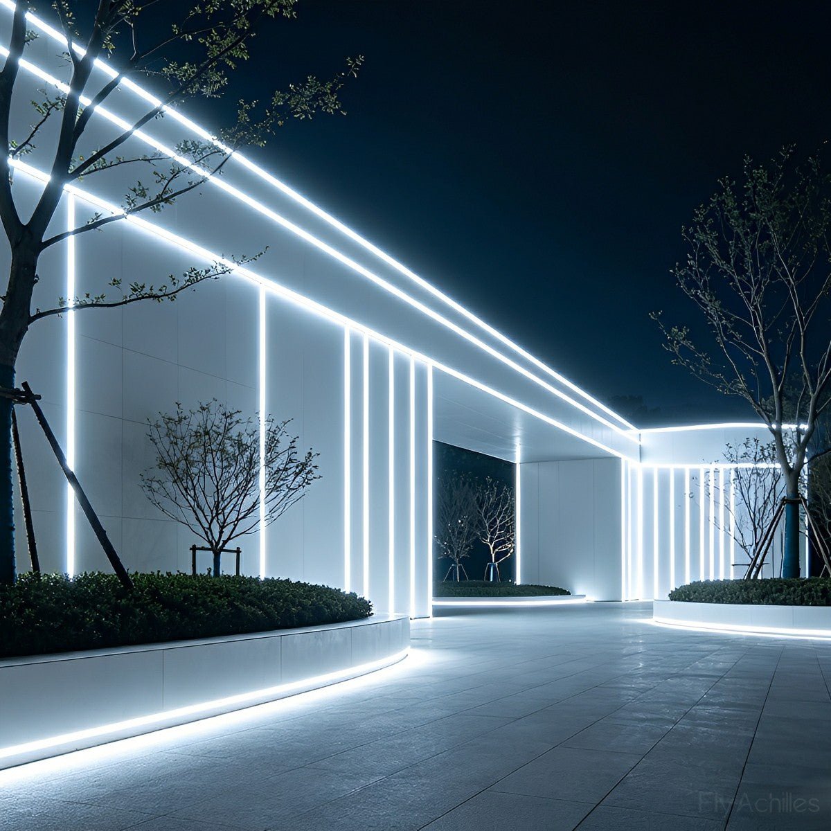 Recessed Flexible LED Strip Lights with 24V Warm White