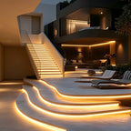 Recessed Flexible LED Strip Lights with 24V Warm White