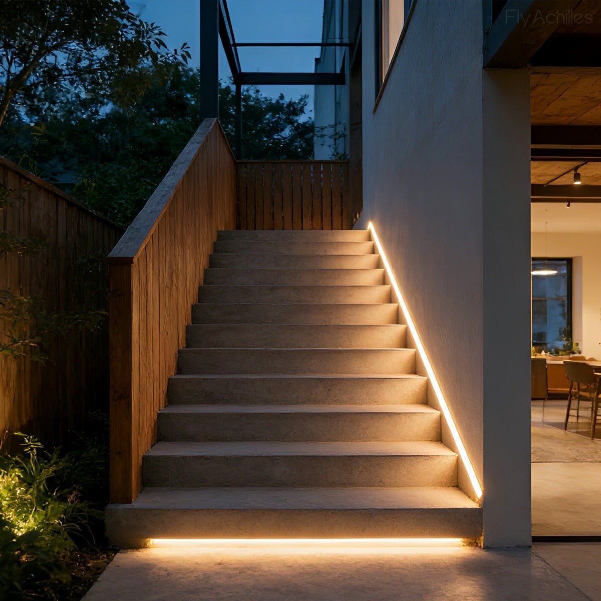 Recessed Flexible LED Strip Lights with 24V Warm White