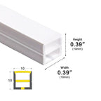 Recessed Flexible LED Strip Lights with 24V Warm White