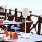 Rechargeable Aluminium Table Lamp with USB Charging and LED