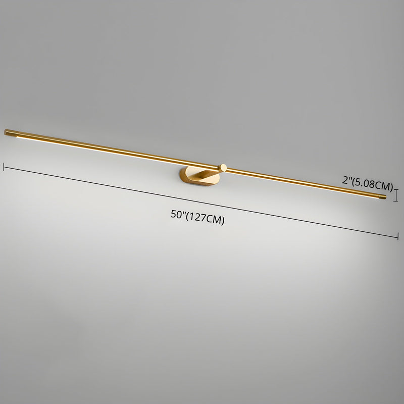 Rechargeable Metal Acrylic Wall Lamp with USB Charging
