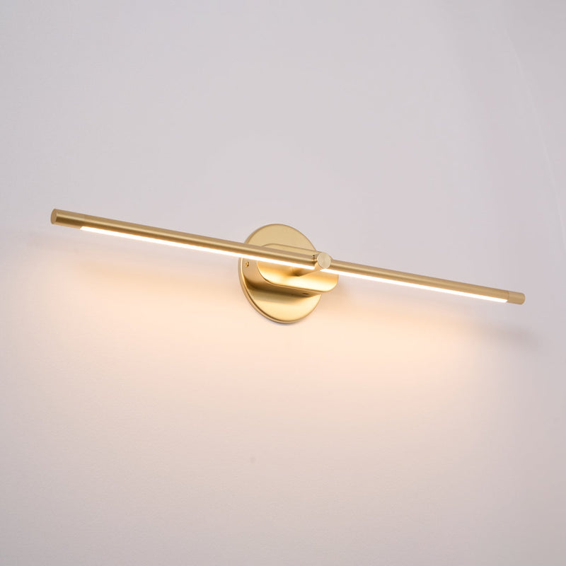 Rechargeable Metal Acrylic Wall Lamp with USB Charging