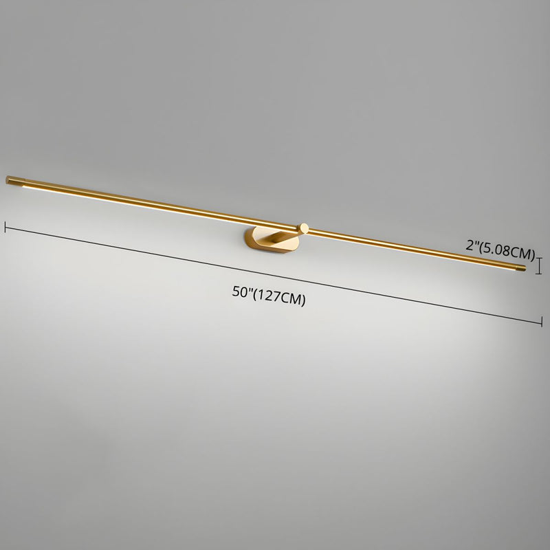 Rechargeable Metal Acrylic Wall Lamp with USB Charging