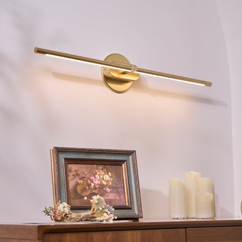 Rechargeable Metal Acrylic Wall Lamp with USB Charging